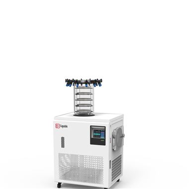 实验室立式冻干机 有机溶剂冷冻干燥机